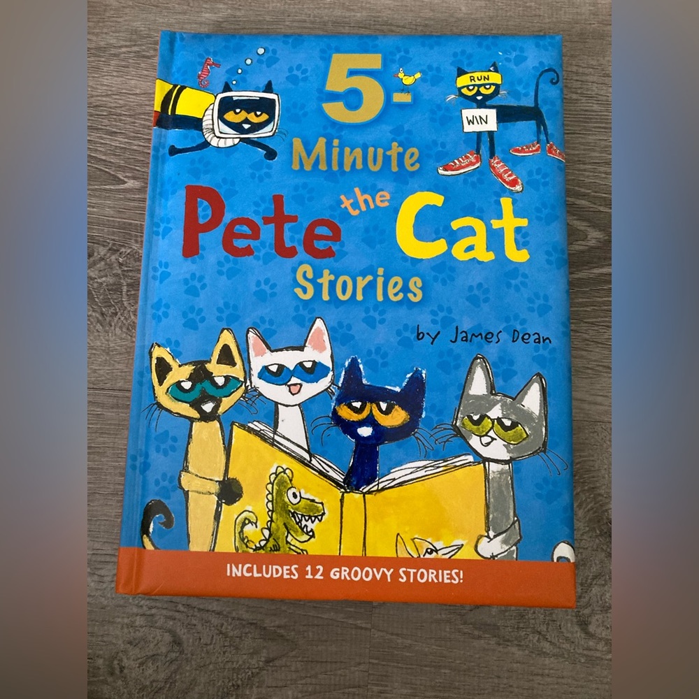 Pete the Cat hard cover book like new